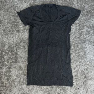 Grey lululemon shirt size 2